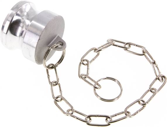 Kamlock-Verschlussstecker (DP) 1-1/2", Aluminium