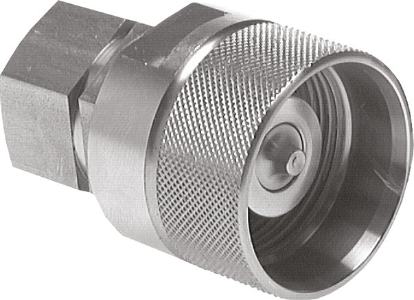 Edelstahl-Schraubkupplung, Stecker Baugr.6, G 1"(IG)