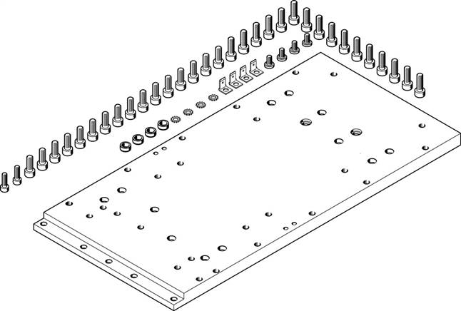 FESTO HMVS-DL40 (539369) Adapterbausatz