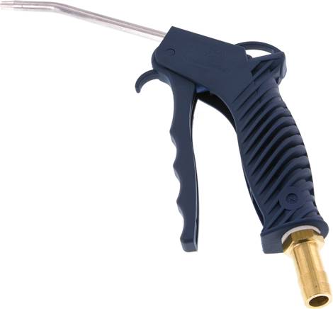 Kunststoff Ausblaspistole mit Verlängerungsrohr, mit Schlauchtülle 13 mm