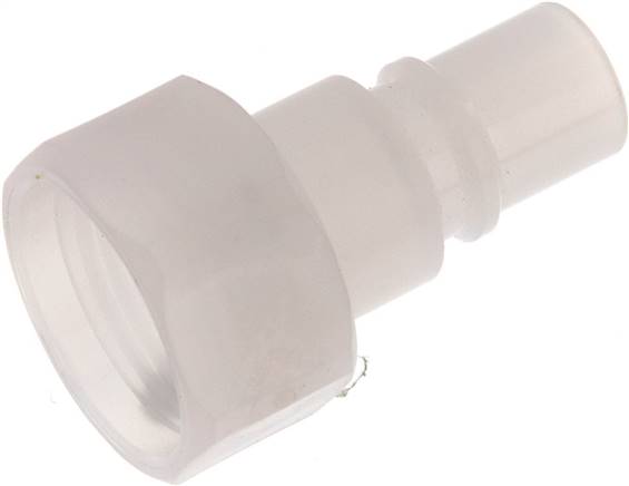 Kupplungsstecker (NW7,2) G 3/8", PVDF offen (IG)