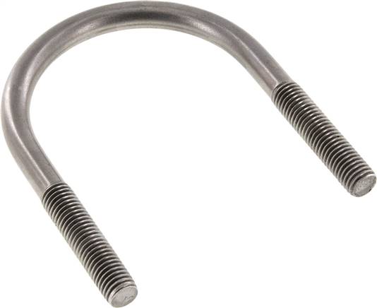 Rundstahlbügel, M 12, 76,1mm, 1.4301