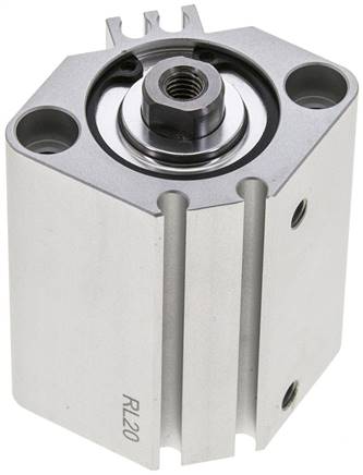 Kompaktzylinder, doppeltwirkend, Kolben 25mm, Hub 25mm -Eco-Line