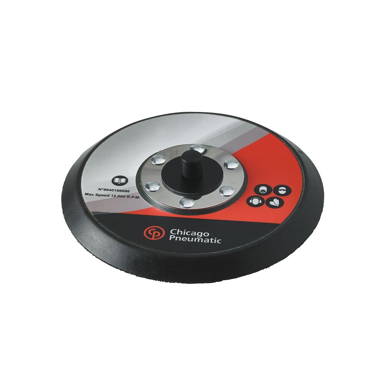 Chicago Pneumatic SCHLEIFTELLER PAD 5'' H&L W/0 HOLE 5/16-24 - 121GR