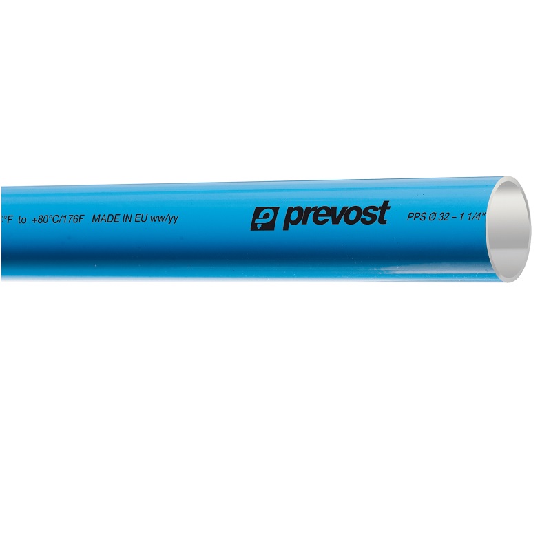 PREVOST-BLAU ALUMINIUM-ROHR Rohraußen-Ø = 20 | Länge 2,9