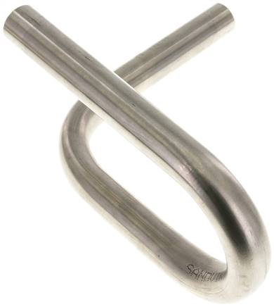 Wassersackrohr U-Form(1.4571) Anschweißende 20 x 2,6-Anschweißende 20 x 2,6