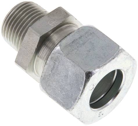 Gerade Schneidringverschr. R 3/8"-15 L (M22x1,5), Stahl verzinkt