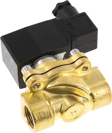 2/2-Wege MS-Magnetventil 24V=, G 1/2", 0-6/10 (DC/AC) bar, NC