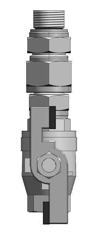 METPOINT OCV Zubehör Kugelhahn öl- und fettfrei
