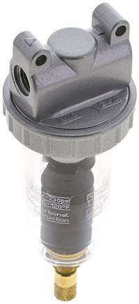 STANDARD-Filter, G 1/4", Standard 1, Kondensatablass automatisch