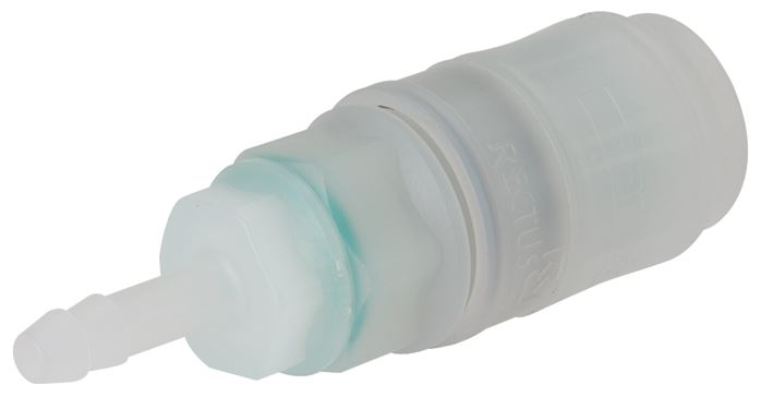 Schnellkupplung (NW7,2) 9 (3/8")mm Schlauch, PVDF