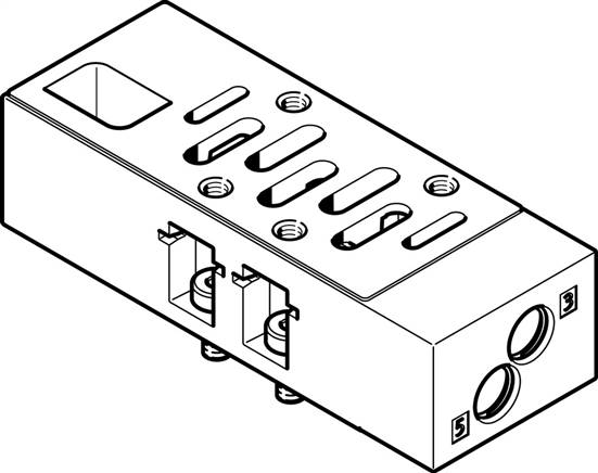 FESTO VABF-S1-2-F1B1-C (555788) Drosselplatte