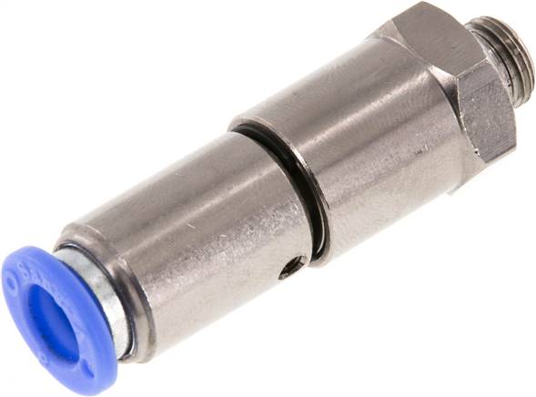 Gerade Schnelldrehverschraubung G 1/8"-8mm, IQS-Standard