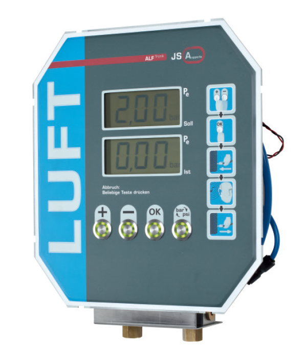 Reifendruck-Messgerät ALF-Tronik OEM Einbaueinheit 10 bar