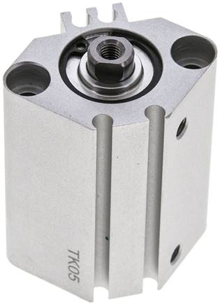 Kompaktzylinder, doppeltwirkend, Kolben 20mm, Hub 25mm -Eco-Line