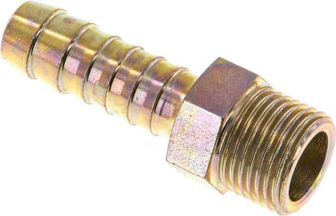 Gewindetülle G 1/2"-13 (1/2")mm, Stahl verzinkt