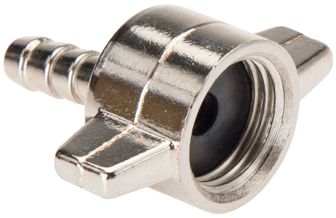 Schlauchtülle für Reifenfüllflasche, M 16x1,5 - 6 (1/4")mm