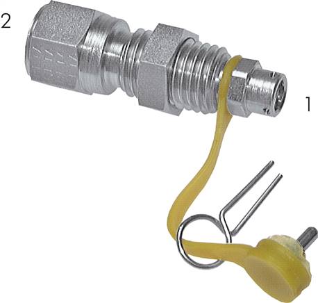 Messschlauchadapter STECK - NPT 1/4" (IG)