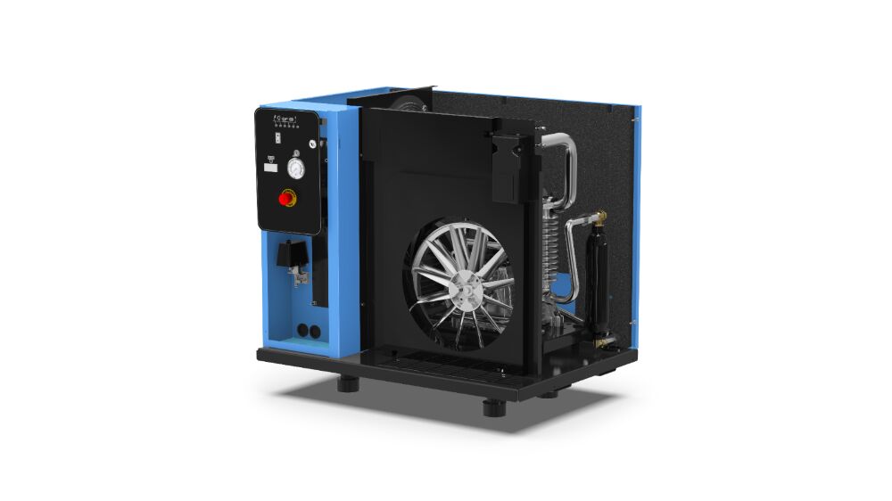 ABAC geräuscharmer Kompressor LN1 B5900 T5,5 5,5HP