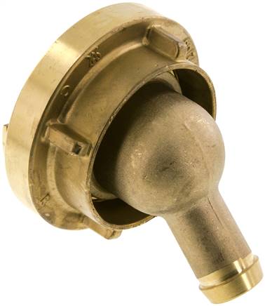 50° Storz-Kupplung 25 (1")mm Schlauch 52-C, Messing