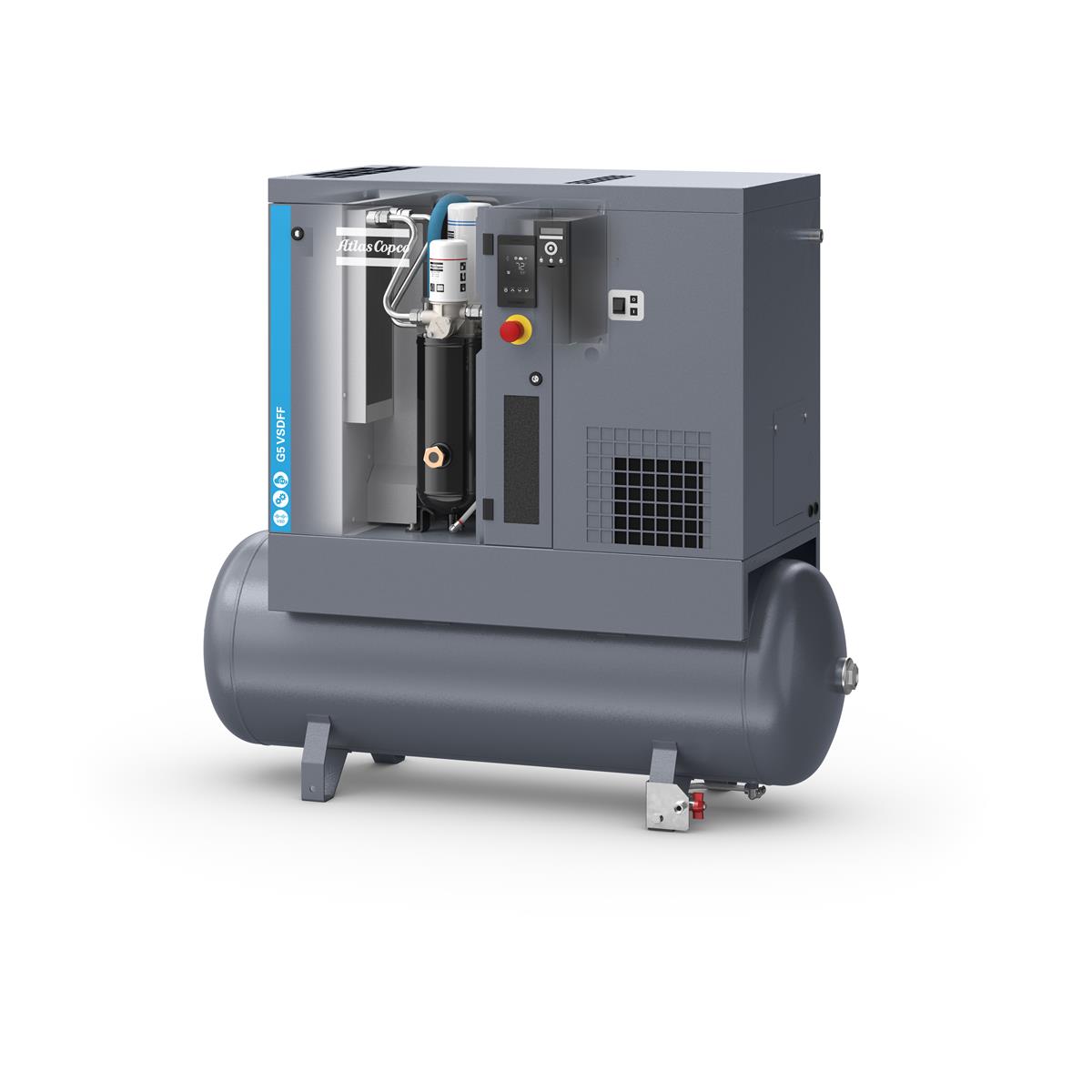 Atlas Copco Schraubenkompressor G5 VSD FF-10 TM