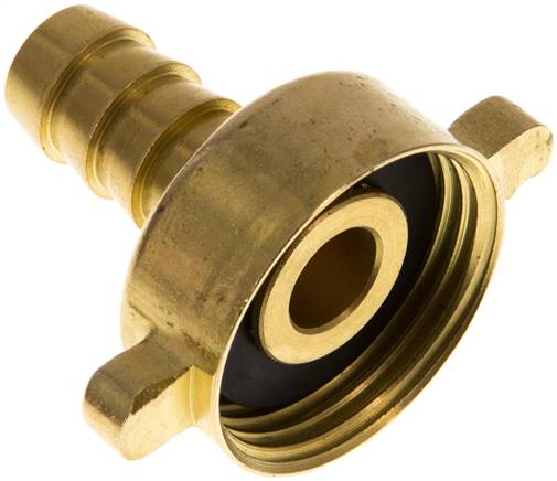 2/3-Schlauchtülle, mit Mutter G 3/4"-10mm, gerade