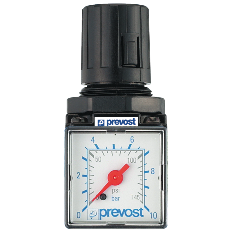 PREVOST ALTO 1 - Regler mit Manometer G1/4''