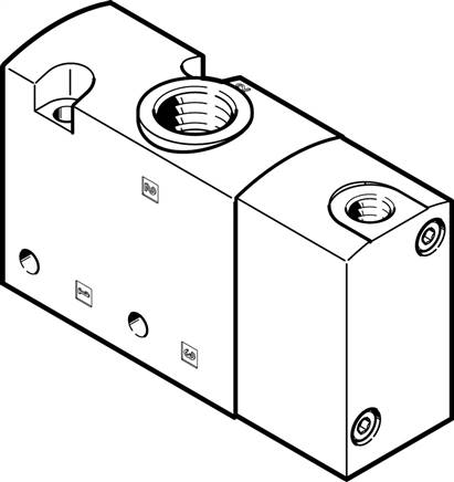 FESTO VUWS-LT30-M52-M-G38 (8096576) Pneumatikventil