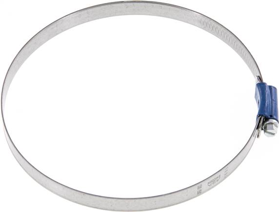 12mm Schlauchschelle 130 - 150mm, Stahl verzinkt (W1) (ABA)