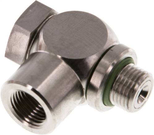 Drosselrückschlagventil G 1/8", zu- und abluftregelnd (C), Edelstahl