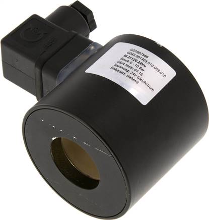 Magnetspule 24 V=, Bauform F, Steckergröße 3