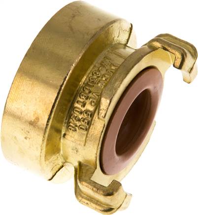 GK-Schlauchkupplung,G 1-1/2"(IG), Messing mit KTW-Zulassung, 25 bar