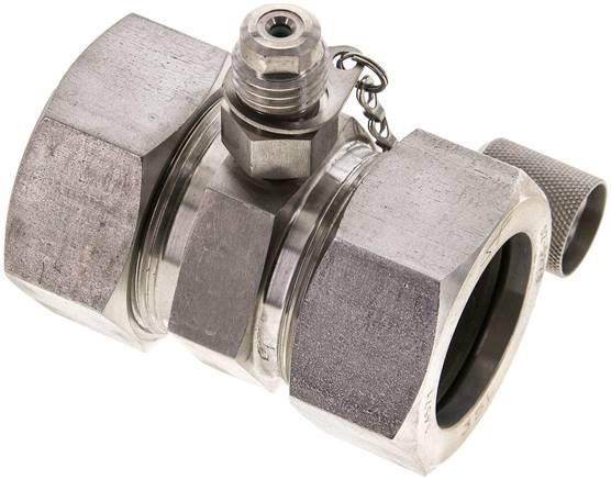 Messanschluss M16x2, 35 L (M45x2)-HD-Verschraubung, 1.4571