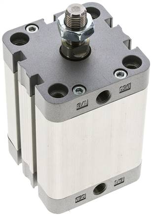 ISO 21287-Zylinder, doppeltw., Kolben 50mm, Hub 50mm, Kolbenstange AG