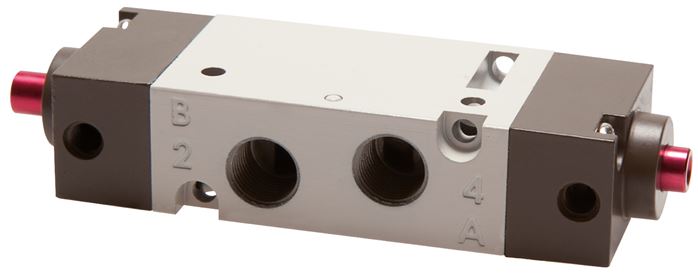 5/2-Wege Pneumatikventil, G 1/8" (Pilot M5), Impulsventil