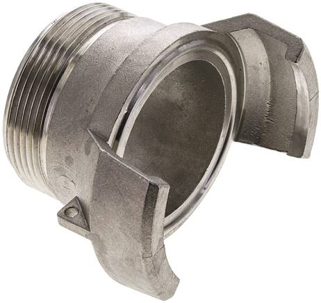 Guillemin-Kupplung G 2" (AG), Edelstahl, ohne Verriegelung