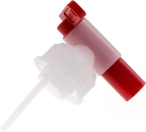 Ablasshahn für Kunststoffkanister DIN 45