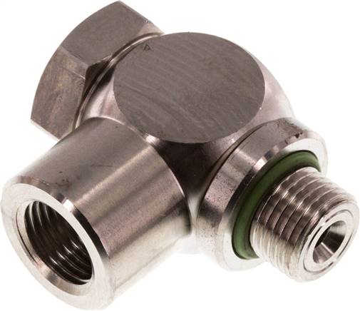 Drosselrückschlagventil G 1/8", zuluftregelnd (A), Edelstahl