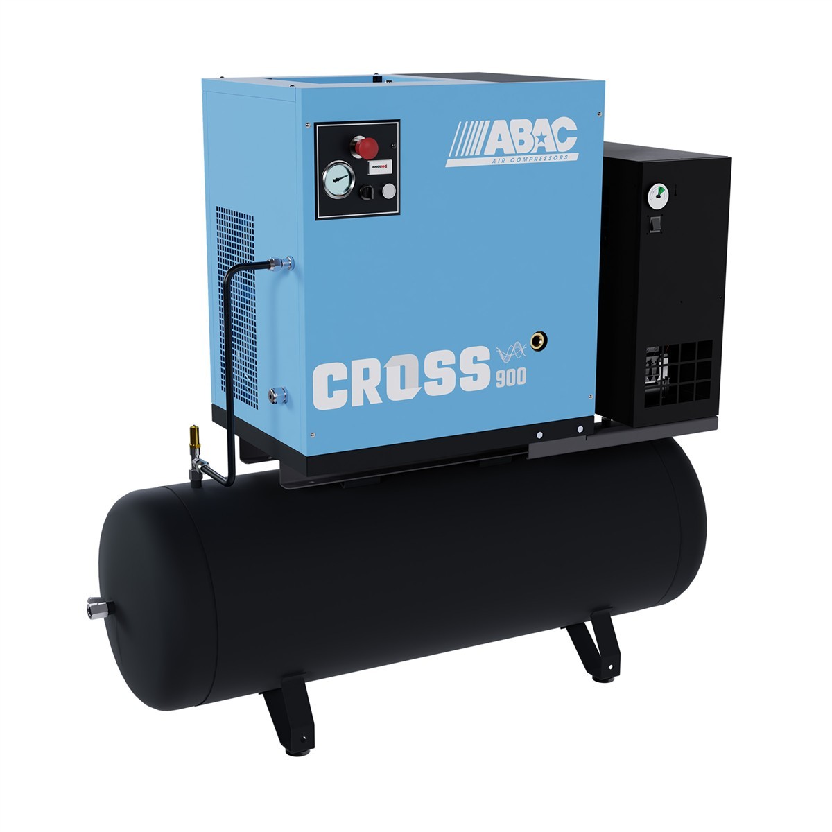 Compressore a vite ABAC CROSS 900E 200 litri-AD2000, 1839025644