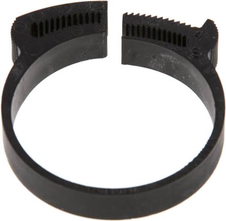 Schnapp-Schlauchschelle, Nylon, 40 - 44mm