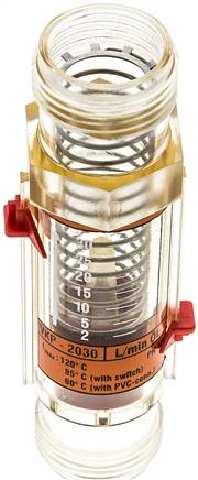 Durchflussmesser G 1" (AG), 2 - 30 l/min für Öl (100 cSt)