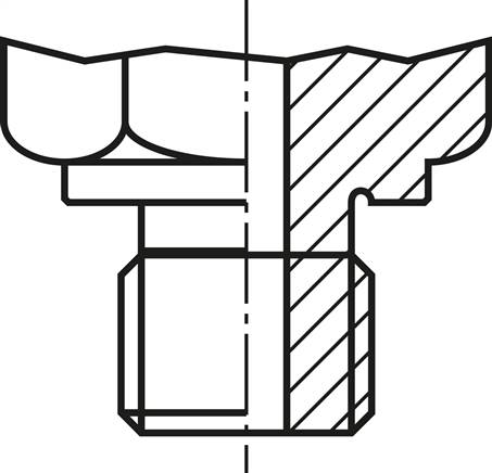Messanschluss M16x1,5 - G 1/8" (AG)