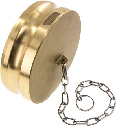 Kamlock-Verschlussstecker (DP) 5", Messing