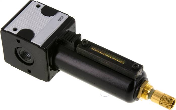 MULTIFIX Filter, G 1/4", Baur. 1, Metallbehälter mit Sichtrohr, Metallbehälter, Kondensatablass automatisch