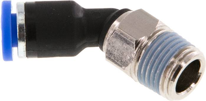 45°-Steckanschluss R 1/8"-4mm, IQS-Standard