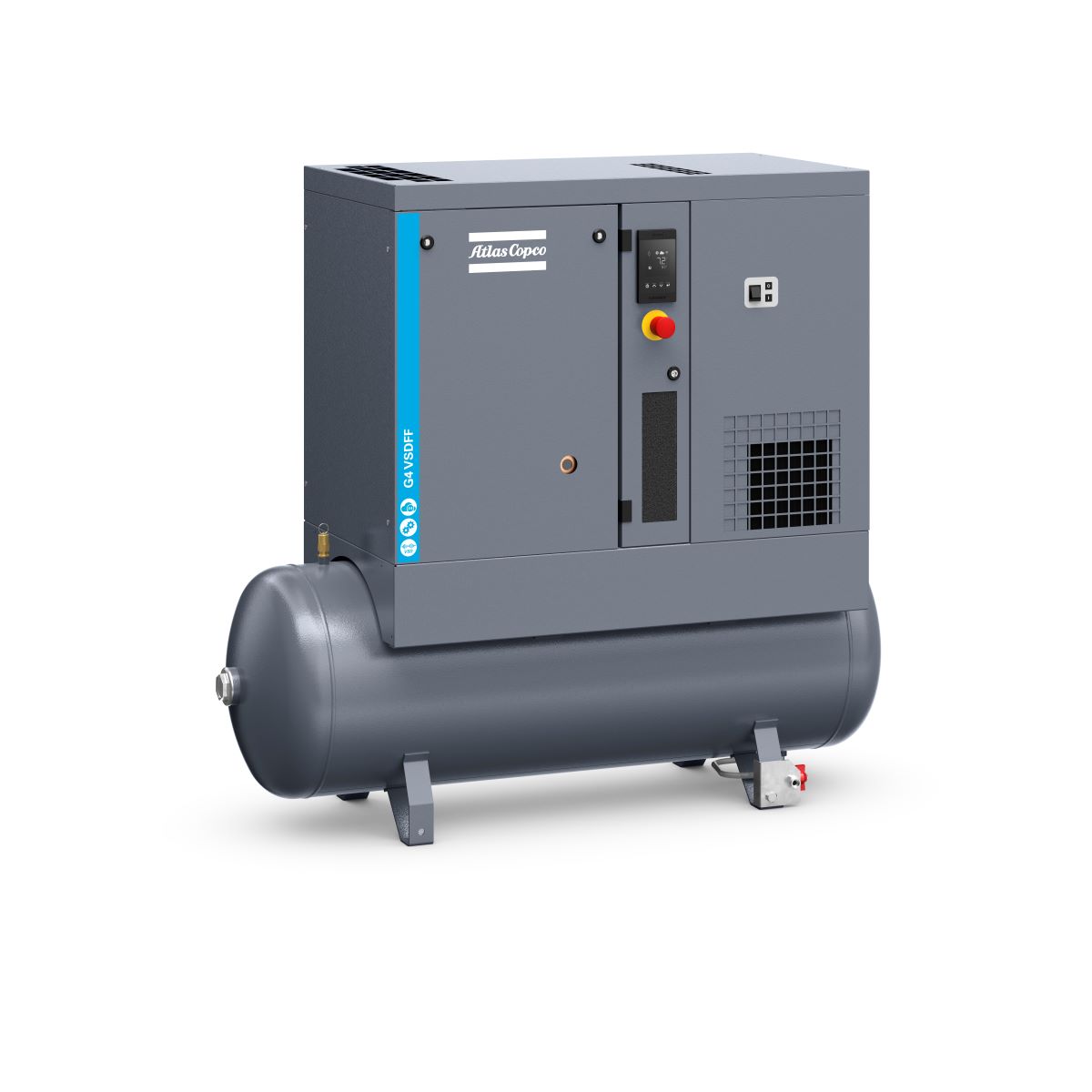 Atlas Copco Schraubenkompressor G4 VSD FF-10 TM