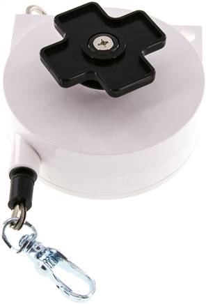 Federzug, 0,5 - 1,5 kg, 2,0 mtr. Seil