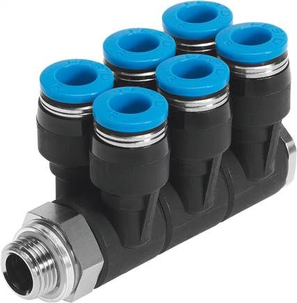 FESTO QSLV6-G3/8-12 (186261) Mehrfachverteiler