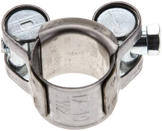 18mm Eco-Gelenkbolzenschelle, 17 - 19mm, 1.4016 (W2)