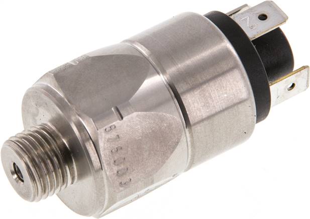Edelstahl-Druckschalter 50 - 200 bar, G 1/4", Membrane aus EPDM